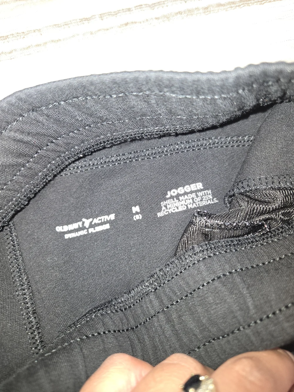 Old Navy Kids Black and Gray Jogger Sweatpants